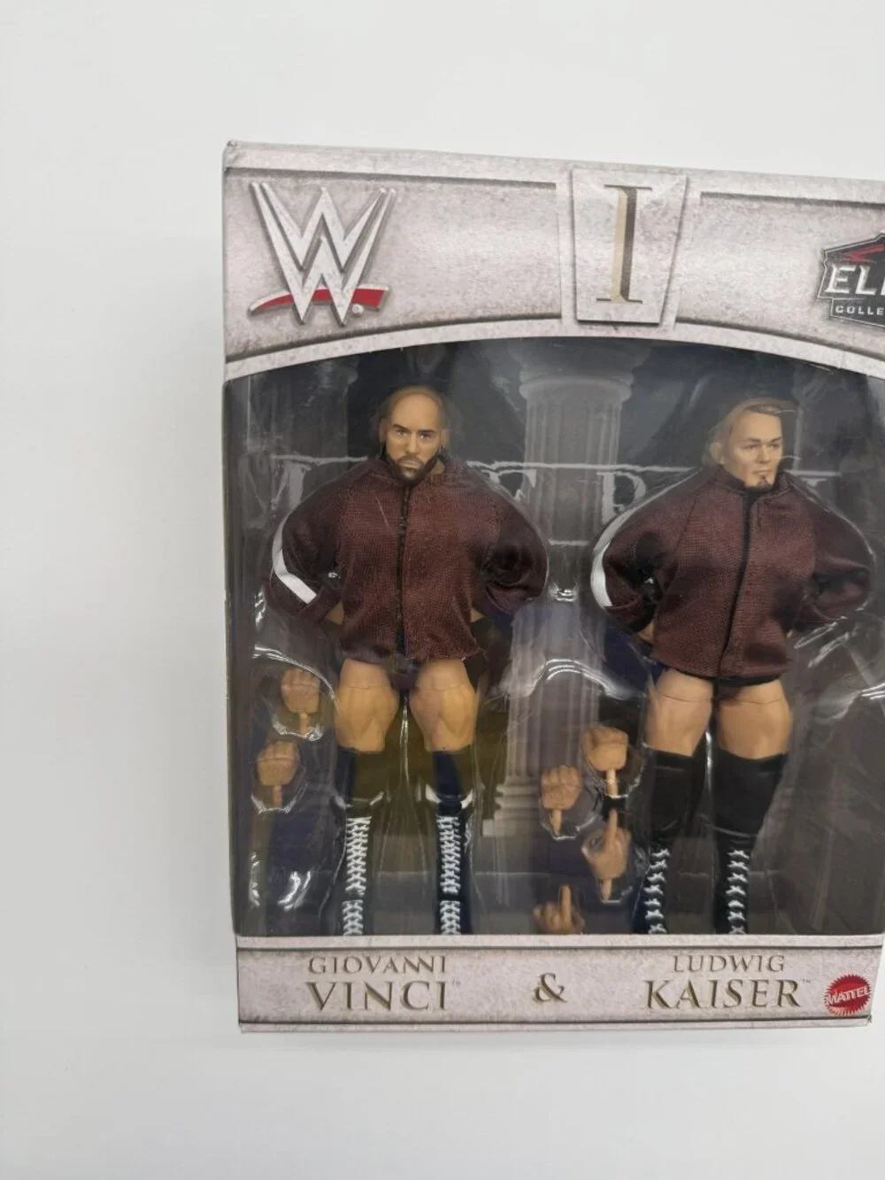 WWE Imperium Giovanni Vinci Ludwig Kaiser Elite Collection Set Mattel New Red